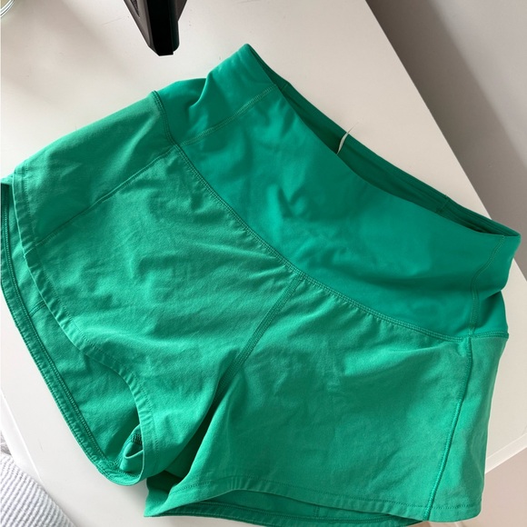 Lululemon Athletica Bright Green Athletic Shorts - Picture 8 of 8